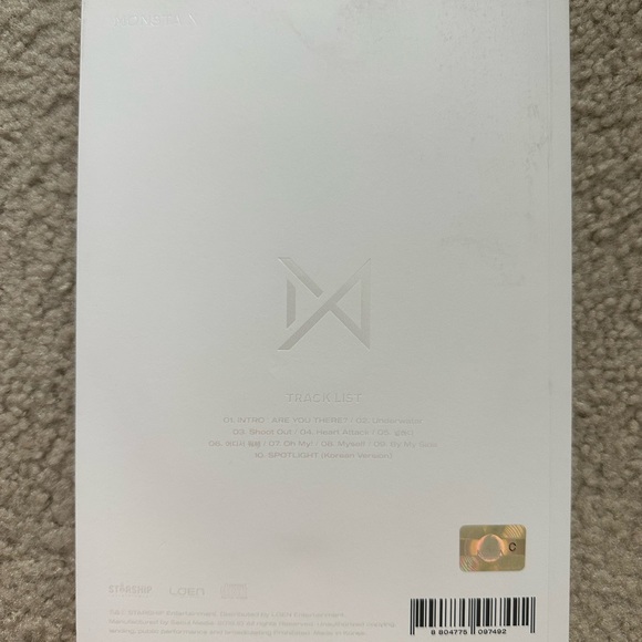 Monsta X 2nd album: Take.1 Are you there? Ver. I - Picture 4 of 4